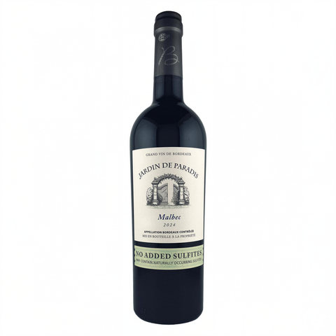 Jardin de Paradis - Malbec -No Added Sulfites